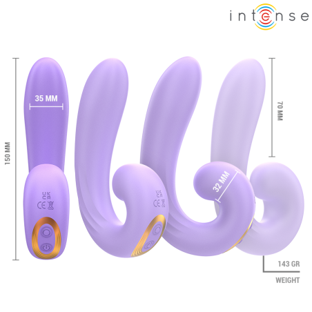 INTENSE | MERYL DOUBLE VIBRATION CLITORIS STIMULATOR