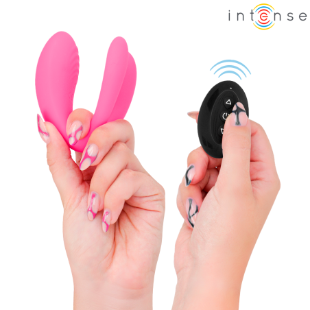 INTENSE | JULIA | DOUBLE VIBRATOR CLAMP STIMULATOR REMOTE CONTROL