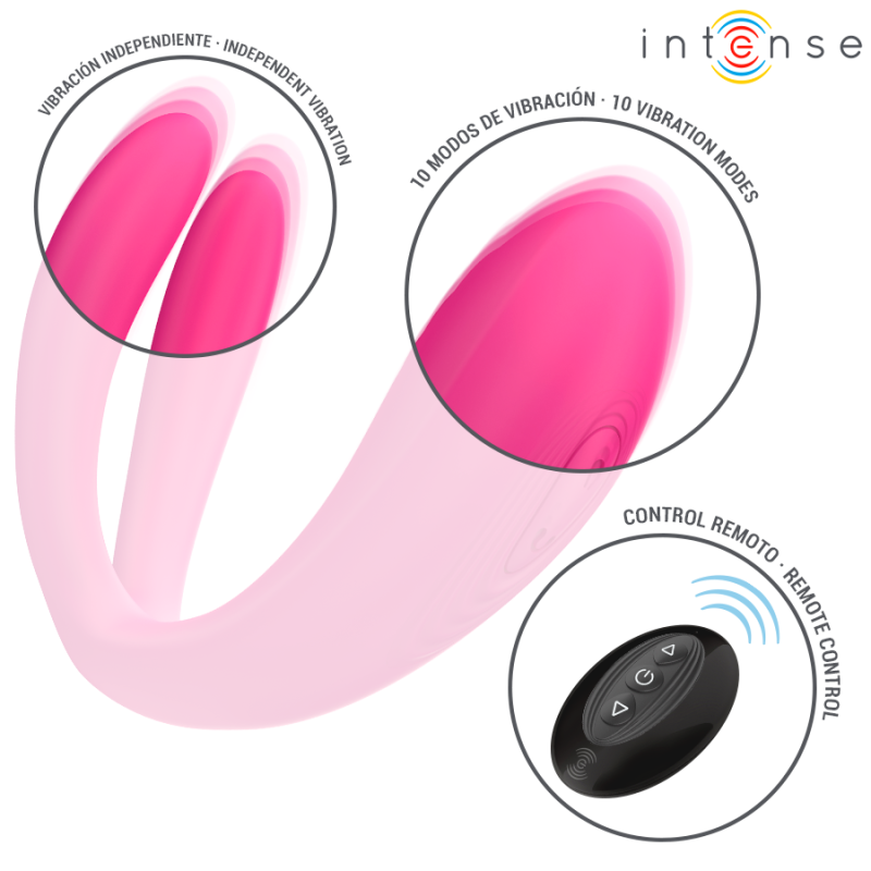 INTENSE | JULIA | Διπλής Χρήσης Δονητής Με Τηλεχειριστήριο