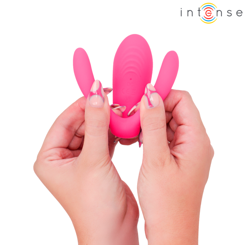 INTENSE | JULIA | DOUBLE VIBRATOR CLAMP STIMULATOR REMOTE CONTROL
