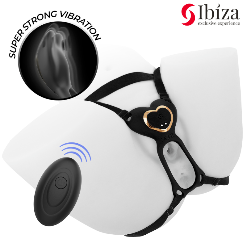 IBIZA | HEART PANTY COUPLE VIBRATOR REMOTE CONTROL