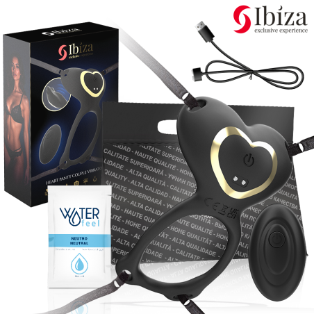 IBIZA | HEART PANTY | Remote Controlled Δονούμενο Εσώρουχο για Ζευγάρια