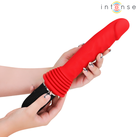 INTENSE - CYNTHIA | REMOTE CONTROL THRUSTING VIBRATOR WITH HEAT