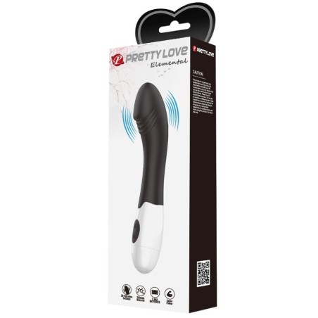 PRETTY LOVE | ELEMENTAL | G-SPOT VIBRATOR 30 MODES BLACK