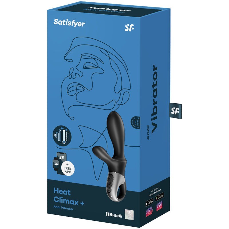 SATISFYER | HEAT CLIMAX | Θερμαινόμενος App Controlled Δονητής Rabbit