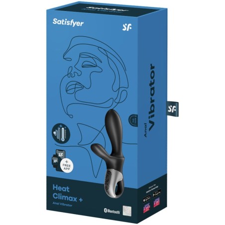 SATISFYER | HEAT CLIMAX | Θερμαινόμενος App Controlled Δονητής Rabbit