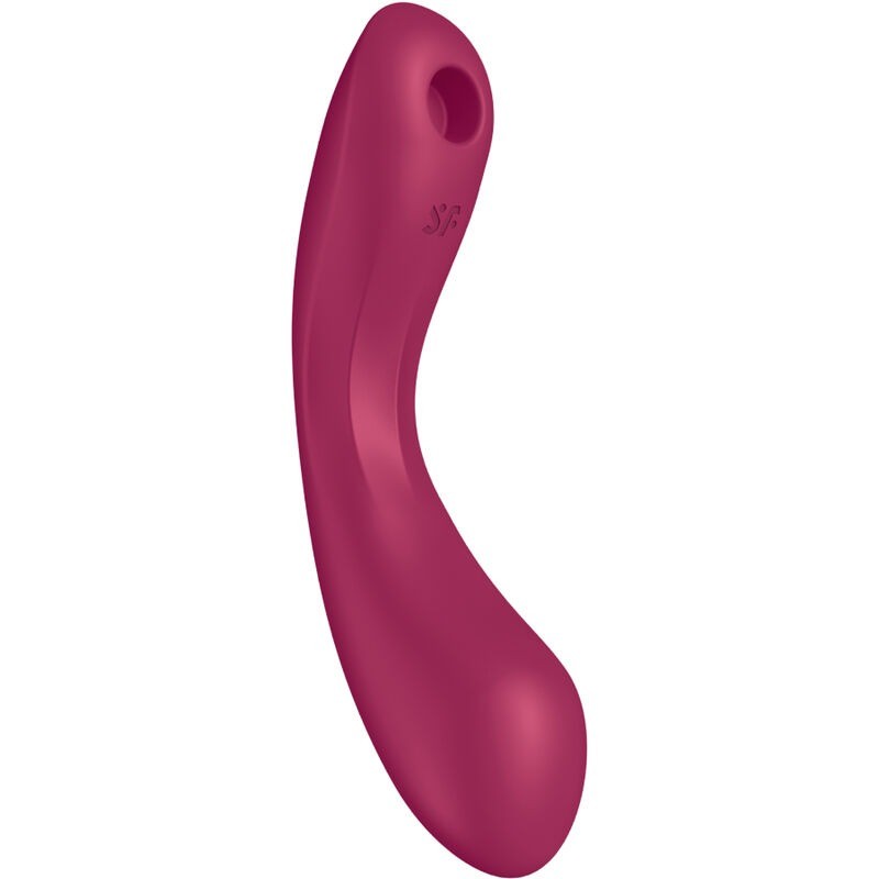 SATISFYER | CURVE TRINITY 1 | AIR PULSE VIBRATION - RED