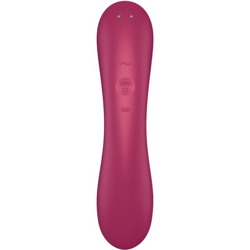 SATISFYER | CURVE TRINITY 1 | Air Pulse Δονητής - Κόκκινος