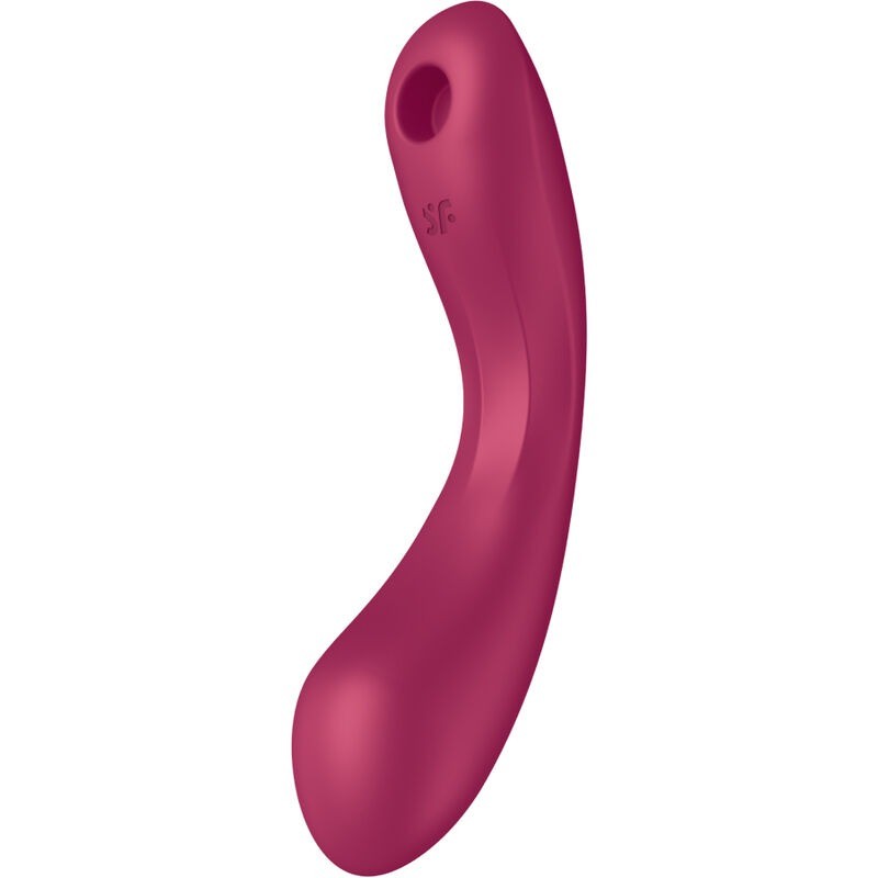 SATISFYER | CURVE TRINITY 1 | AIR PULSE VIBRATION - RED