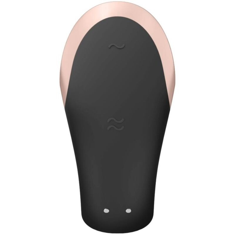 SATISFYER | DOUBLE LOVE | LUXURY PARTNER VIBRATOR BLACK