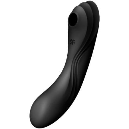 SATISFYER | CURVY TRINITY 4 | Air Pulse Δονητής - Μαύρος