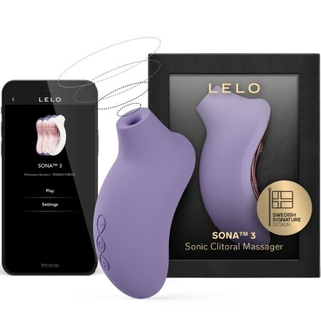 LELO | SONA 3 SONIC | APP Controlled Air Pulse Κλειτοριδικός Δονητής - Violet Dusk