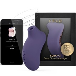 LELO | SONA 3 SONIC | APP Controlled Air Pulse Κλειτοριδικός Massager - Cyber Purple