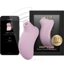 LELO | SONA 3 CRUISE SONIC | APP CONTROLLED CLITORAL MASSAGER - SOFT PINK