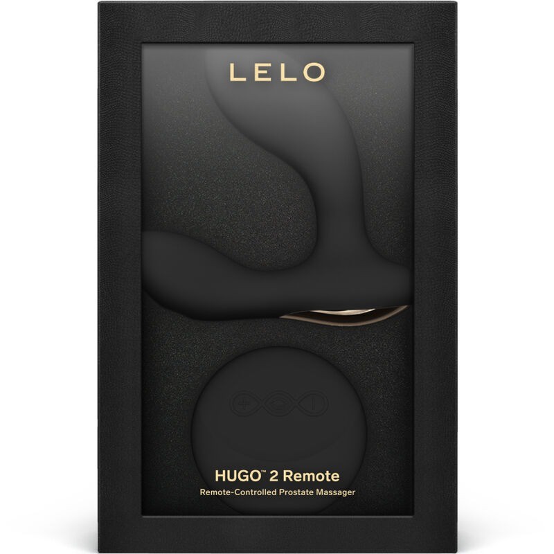 LELO | HUGO 2 | Remote Controlled Προστατικός Massager - Μαύρο
