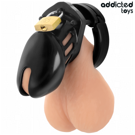 ADDICTED TOYS | LOCKED | OBSIDIAN HOLD PENIS CAGE - SMALL