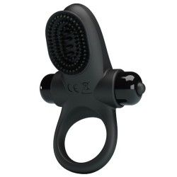 PRETTY LOVE | VIBRATING COCK RING II  - BLACK