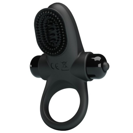 PRETTY LOVE | VIBRATING COCK RING II  - BLACK