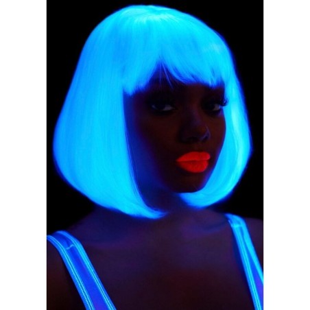 LEG AVENUE | PHOSPHORESCENT BOB CUT WIG WHITE