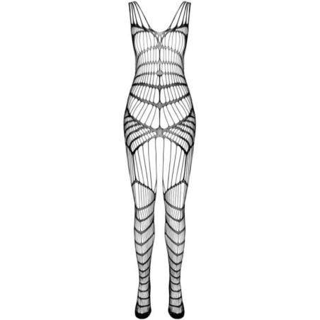 PASSION - BS 102 BODYSTOCKING BLACK ONE SIZE