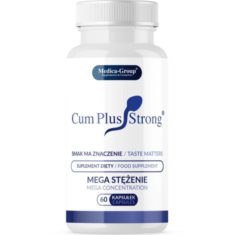 MEDICA GROUP | CUM PLUS STRONG | Ενισχυτικό Σπέρματος - 60 κάψουλες