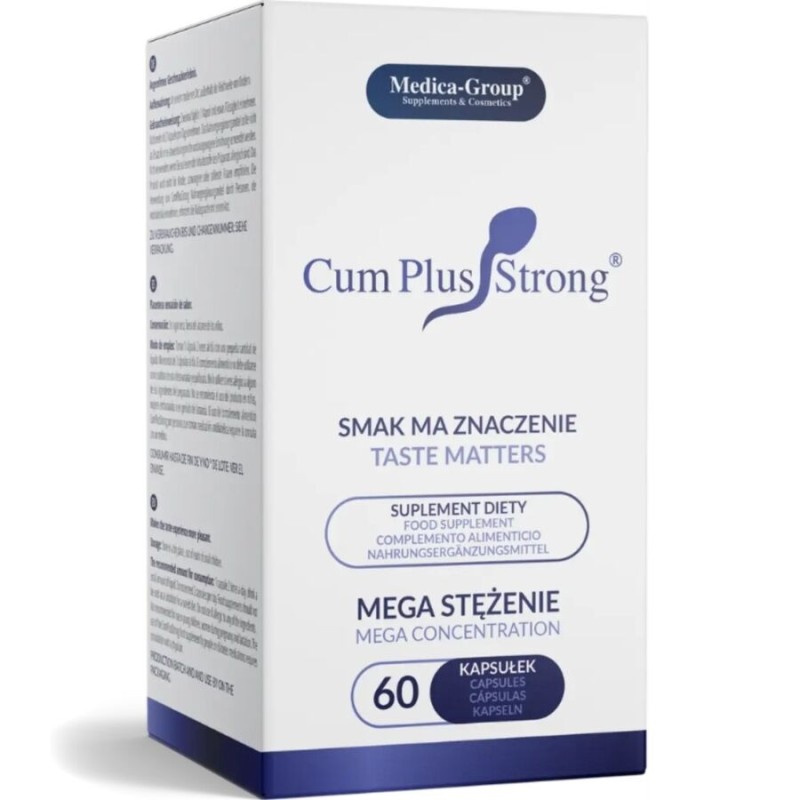 MEDICA GROUP | CUM PLUS STRONG | Ενισχυτικό Σπέρματος - 60 κάψουλες