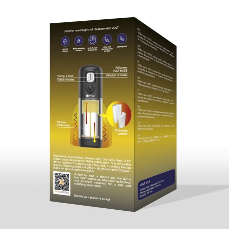 SVibe Ikon VOLT Αυτόματο Αυνανιστήρι με Δόνηση & Θέρμανση