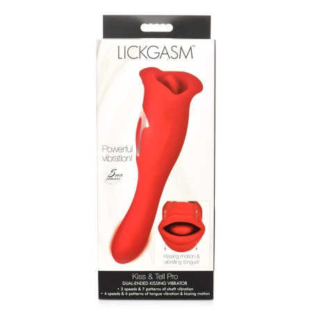 Lickgasm Kiss & Tell Pro | Δονητής με Γλώσσα Κλειτοριδικής Διέγερσης