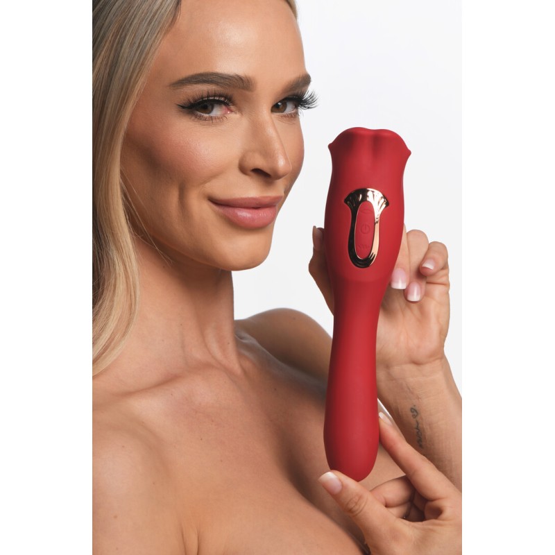 Lickgasm Kiss & Tell Pro | Dual-Ended Kissing Vibrator
