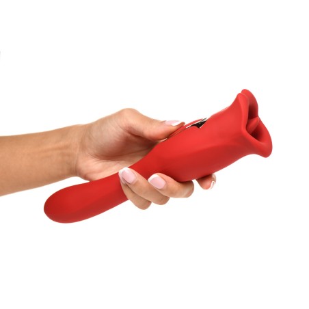 Lickgasm Kiss & Tell Pro | Dual-Ended Kissing Vibrator