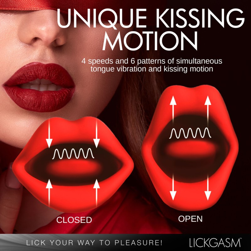 Lickgasm Kiss & Tell Pro | Δονητής με Γλώσσα Κλειτοριδικής Διέγερσης