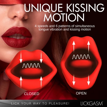 Lickgasm Kiss & Tell Pro | Δονητής με Γλώσσα Κλειτοριδικής Διέγερσης