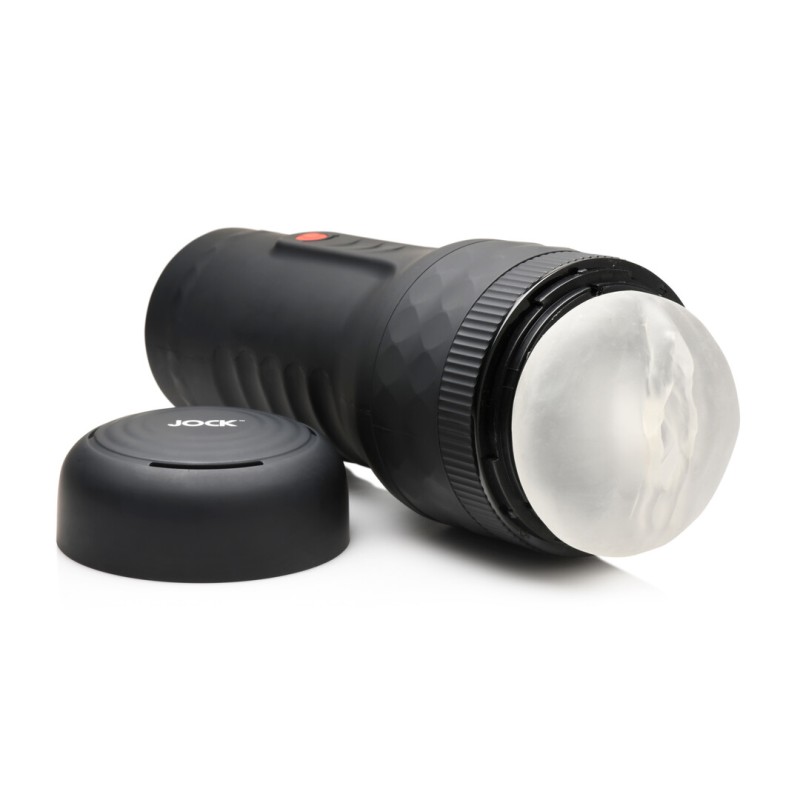 Tightening and Vibrating Masturbator with 7 Squeeze Levels