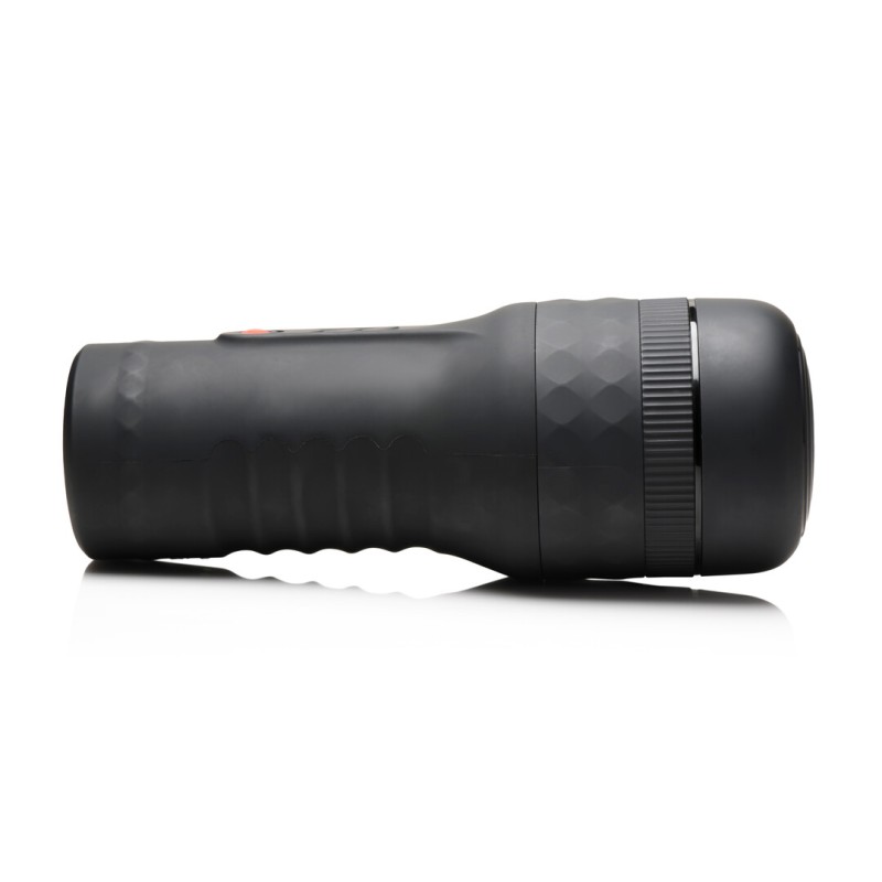 Tightening and Vibrating Masturbator with 7 Squeeze Levels