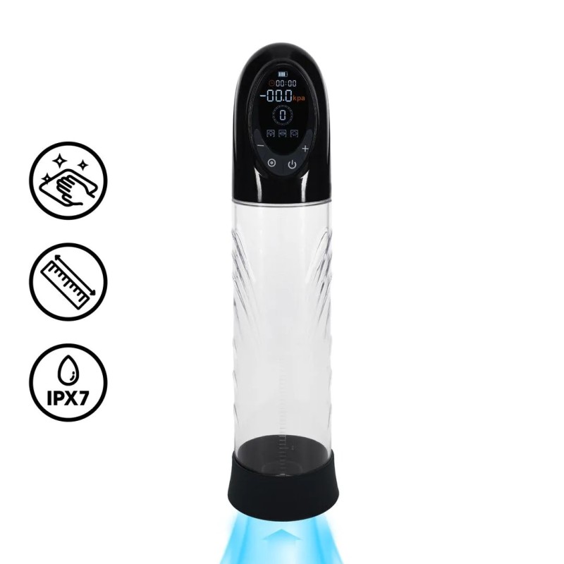 CyberPulse Automatic Waterproof Penis Pump 13 Functions