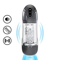 SonicPull Suction Vibration Masturbator Pump with Sound