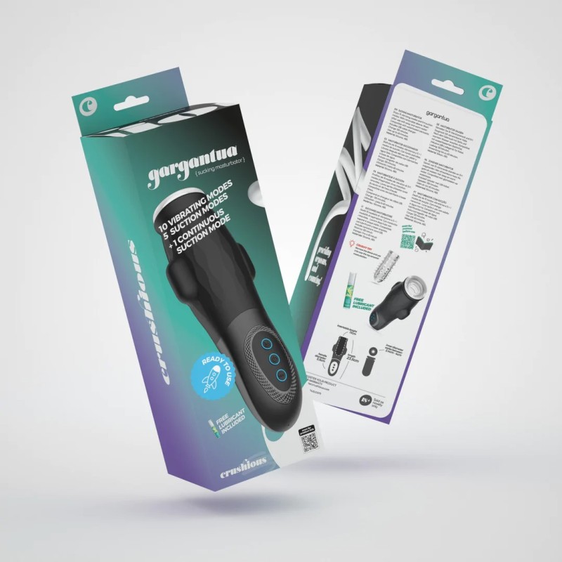 Crushious Gargantua Αυνανιστής Αναρρόφηση Δόνηση | OLA4U