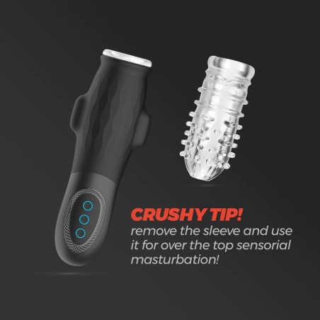 Crushious Gargantua Αυνανιστήρι Αναρρόφησης & Δόνησης 15 Λειτουργιών