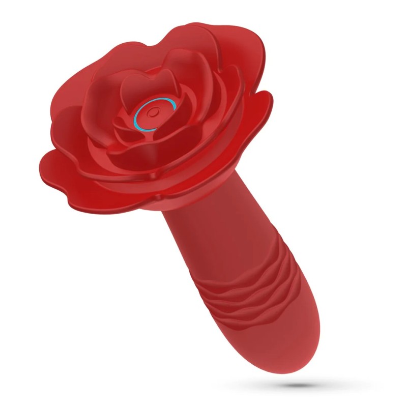 Crushious Romeo Thrusting Anal Rose Plug Remote Control
