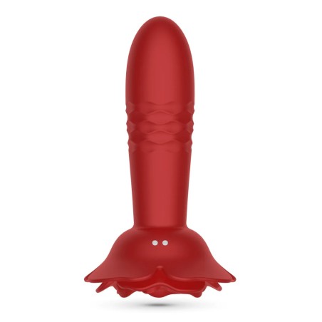 Crushious Romeo Thrusting Anal Rose Plug Remote Control