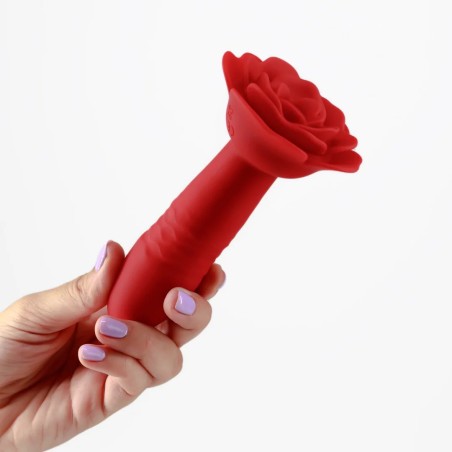 Crushious Romeo Thrusting Anal Rose Plug Remote Control
