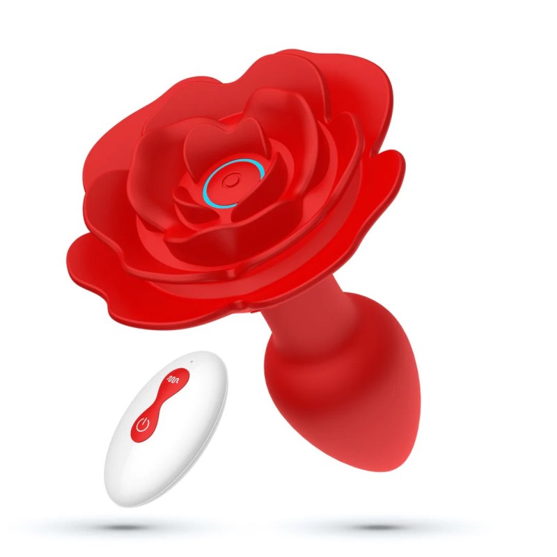 Crushious Giulietta Rotating Anal Rose Plug Remote Control