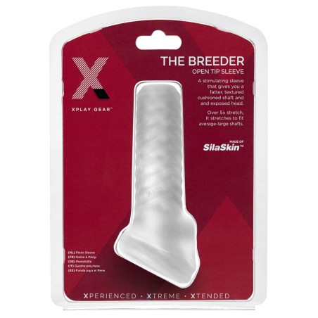 Perfect Fit Breeder Open Tip Penis Sleeve