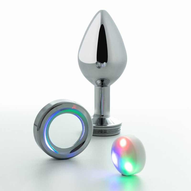 Crushious Borealis Metal Anal Plug LED RGB Medium Silver
Crushious Borealis Metal Anal Plug LED RGB Medium Silver