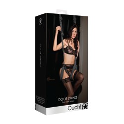 Door Swing Κούνια Πόρτας με Δέστρες Μηρών και Μάσκα