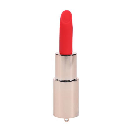 Diamond Lipstick Vibrator 4 Attachments - Iridescent