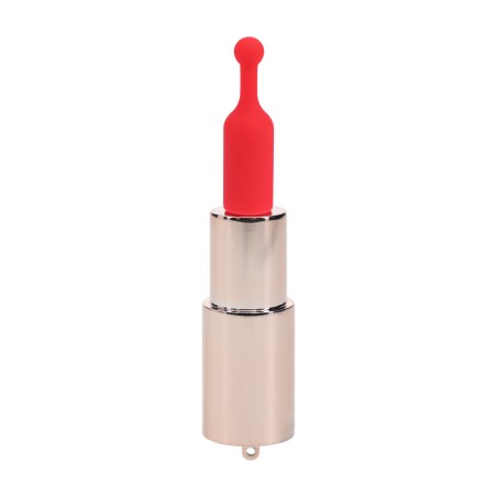 Diamond Lipstick Vibrator 4 Attachments - Iridescent
