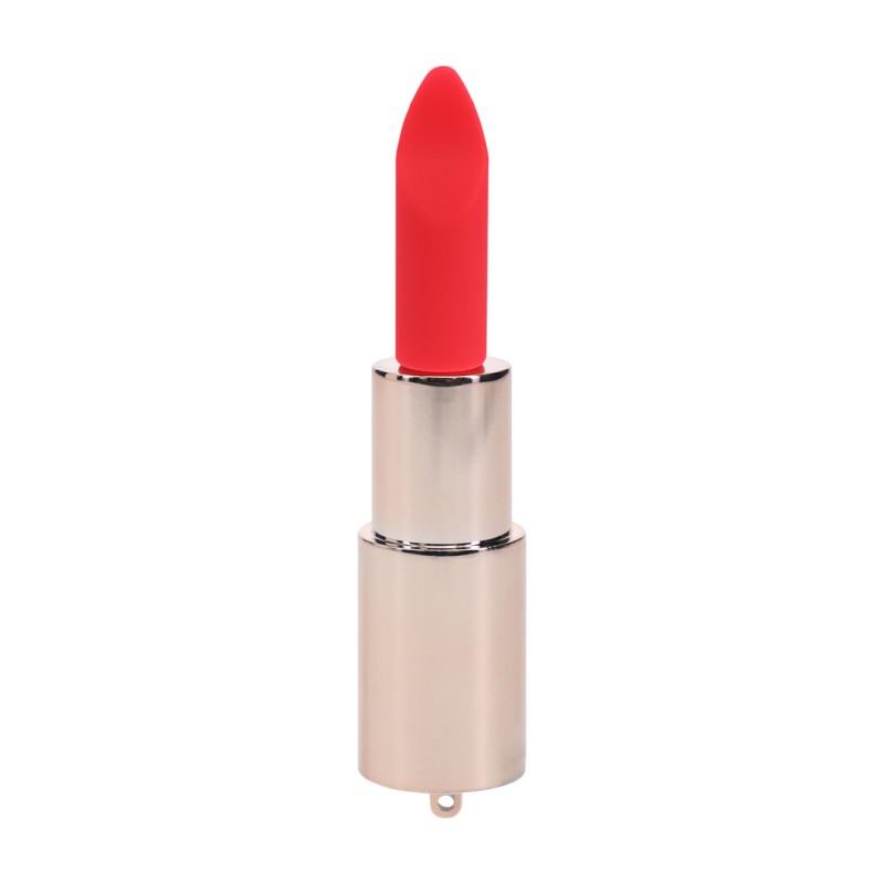 Diamond Lipstick Vibrator 4 Attachments - Iridescent