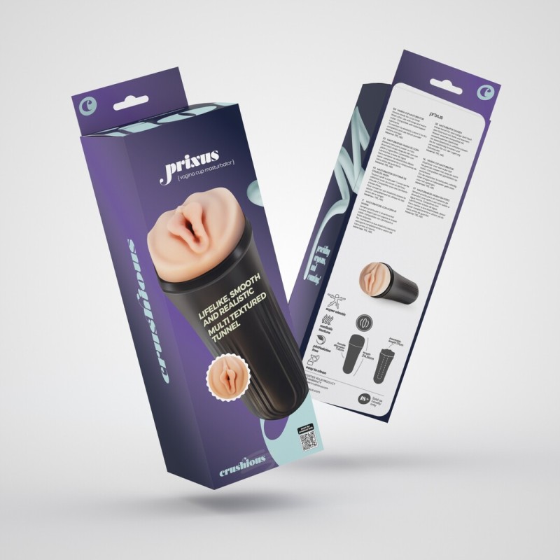Crushious Prixus Ultra-Realistic Pussy Stroker with Case