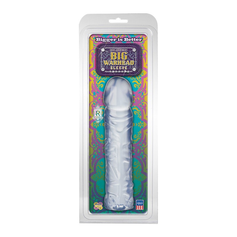 Big Warhead Penis Sleeve for Wand Massagers